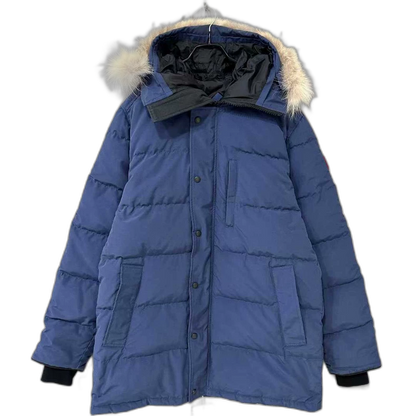 Canada Goose Blue Fur Collar Down Jacket