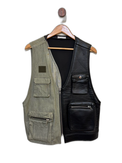 Stylish Gosha Rubchinskiy Patchwork Vest