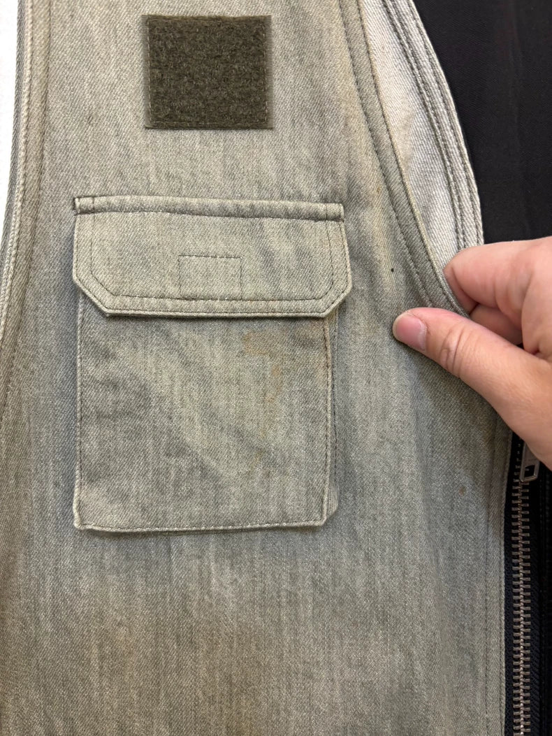 Stylish Gosha Rubchinskiy Patchwork Vest