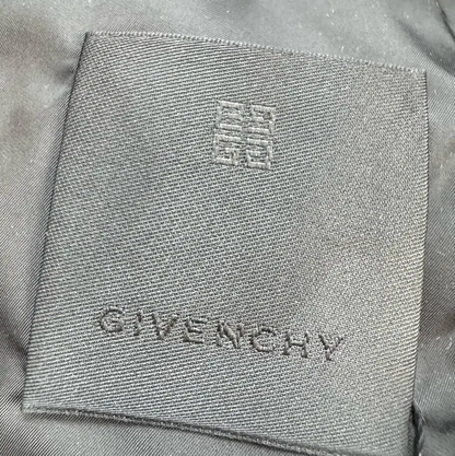 Givenchy Men's Long Sleeve Black Logo Jacket 0089