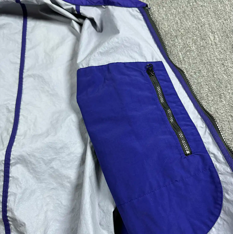 Stone Island Blue Polyester Men's Lightweight Jacket 0089