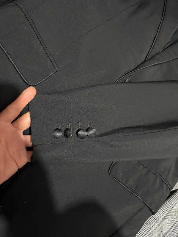 Prada Wool Men's Black Blazer