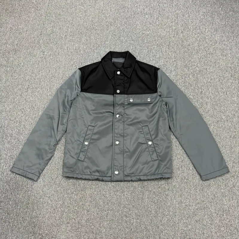 Prada Gray Nylon Men's Jacket