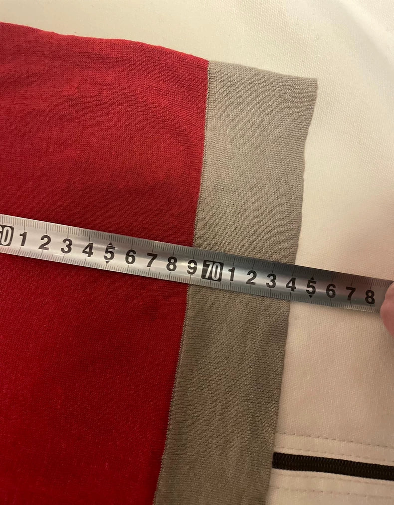 Hermes Knit Polo Shirt in Red