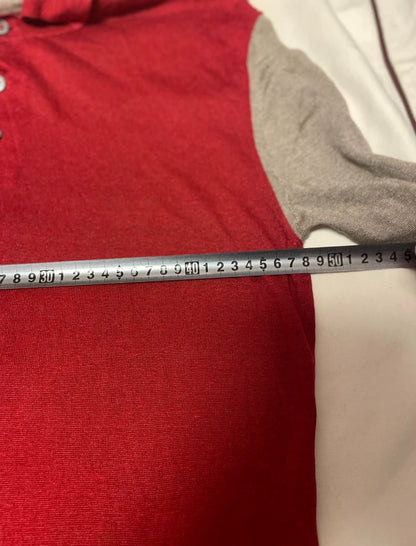 Hermes Knit Polo Shirt in Red