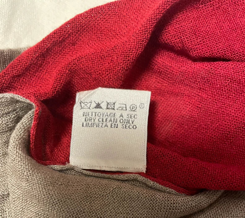 Hermes Knit Polo Shirt in Red