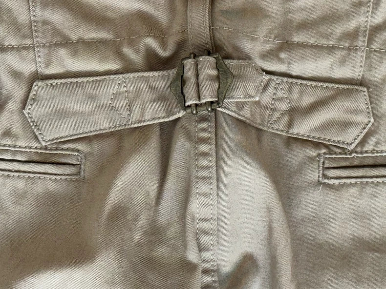 Visvim High Water Chino Pants in Khaki