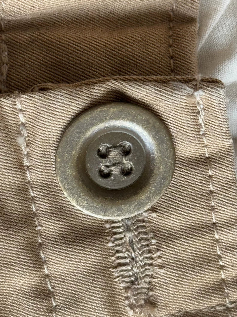Visvim High Water Chino Pants in Khaki
