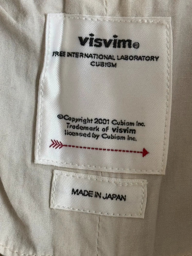 Visvim High Water Chino Pants in Khaki