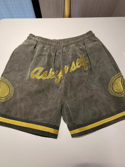 Stylish Asymmetric Design Casual Shorts