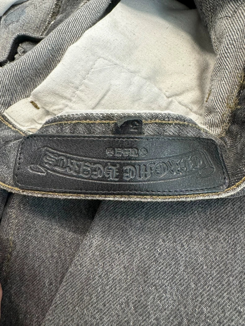 Chrome Hearts Black Grey 501 Jeans-yf
