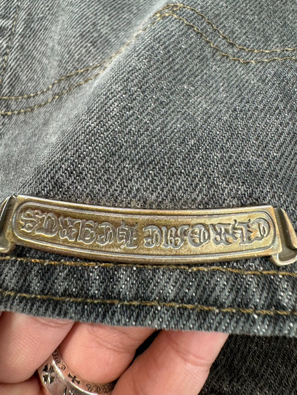 Chrome Hearts Black Grey 501 Jeans-yf