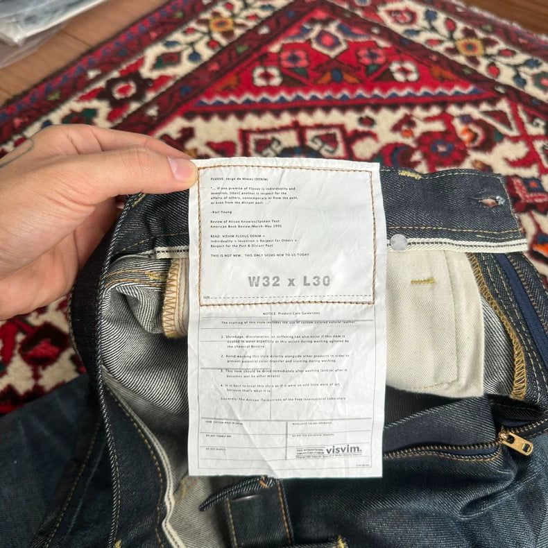 Visvim 11AW Antique Wash Denim Pants