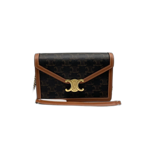 Celine Chain Crossbody Bag with Ticket