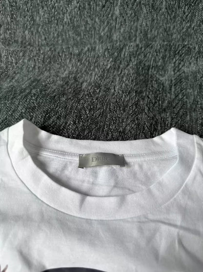 Dior Short Sleeve White T-Shirt