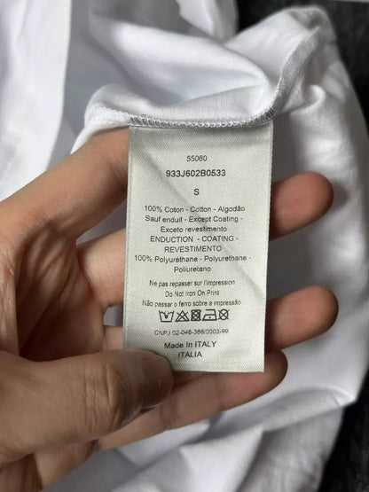 Dior Short Sleeve White T-Shirt