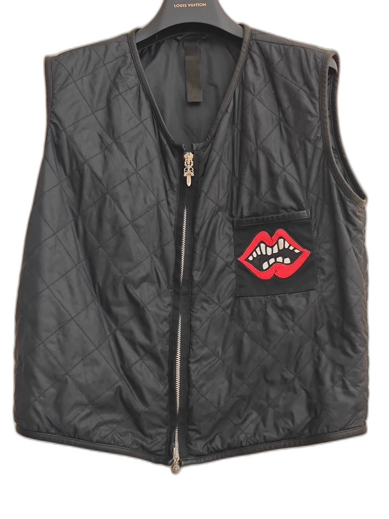 Chrome Hearts Mattyboy Red Lip Vest