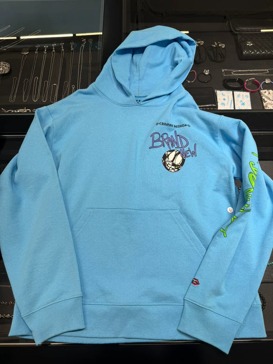Chrome Hearts Blue Matty Boy Hoodie-yf