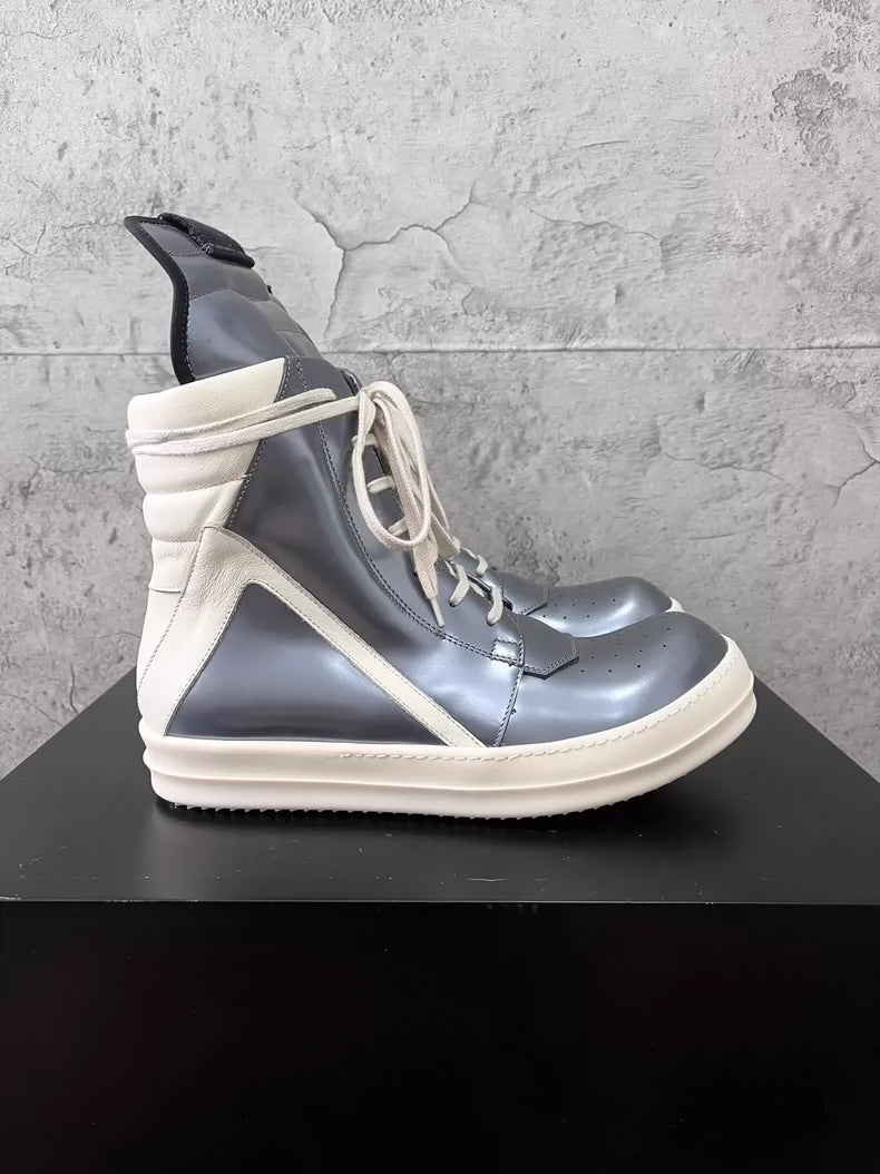 Rick Owens Metallic Triangle Sneakers-yf