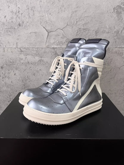 Rick Owens Metallic Triangle Sneakers-yf