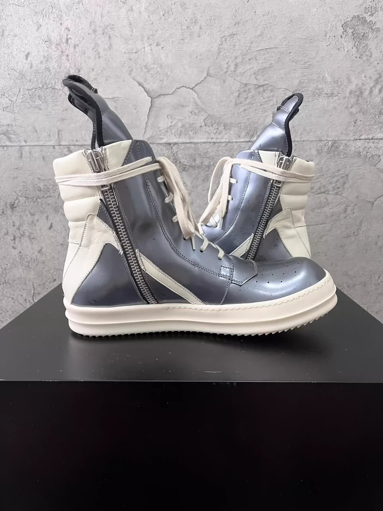 Rick Owens Metallic Triangle Sneakers-yf