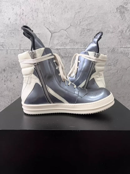 Rick Owens Metallic Triangle Sneakers-yf