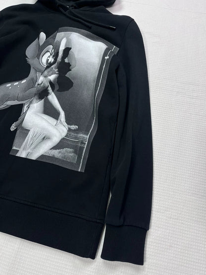 Givenchy Black Hoodie with Graphic Design
