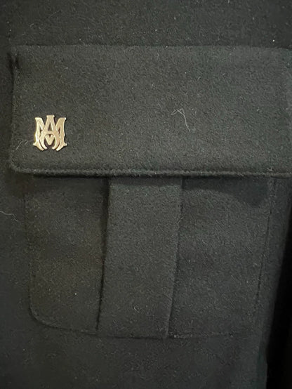 Amiri Wool Fannel Blouson Jacket