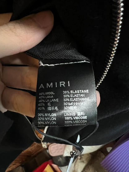 Amiri Wool Fannel Blouson Jacket