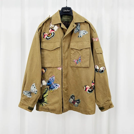 Valentino Butterfly Embroidered Jacket-yf