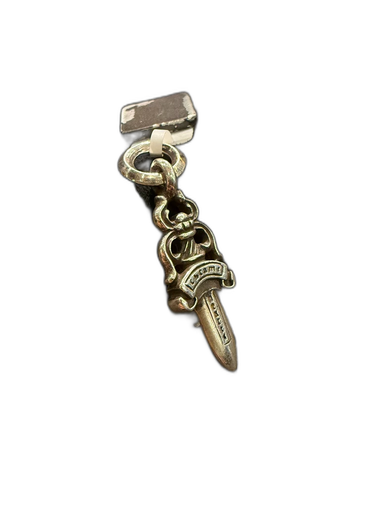 Chrome Hearts Sword Pendant with Circle Loop