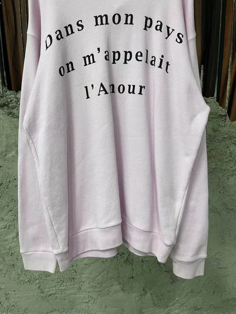 Gucci Sweatshirt in Light Pink Color