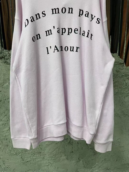 Gucci Sweatshirt in Light Pink Color