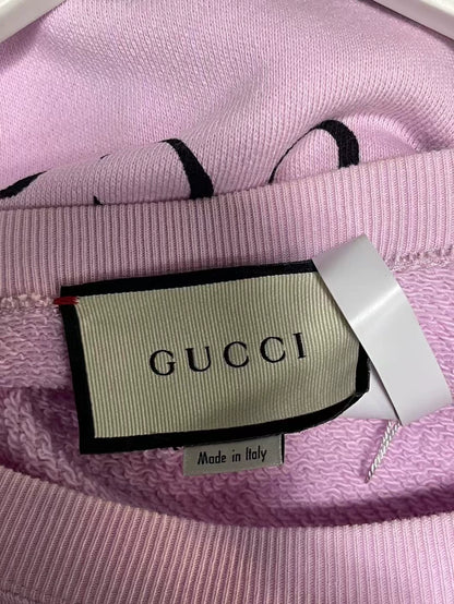 Gucci Sweatshirt in Light Pink Color