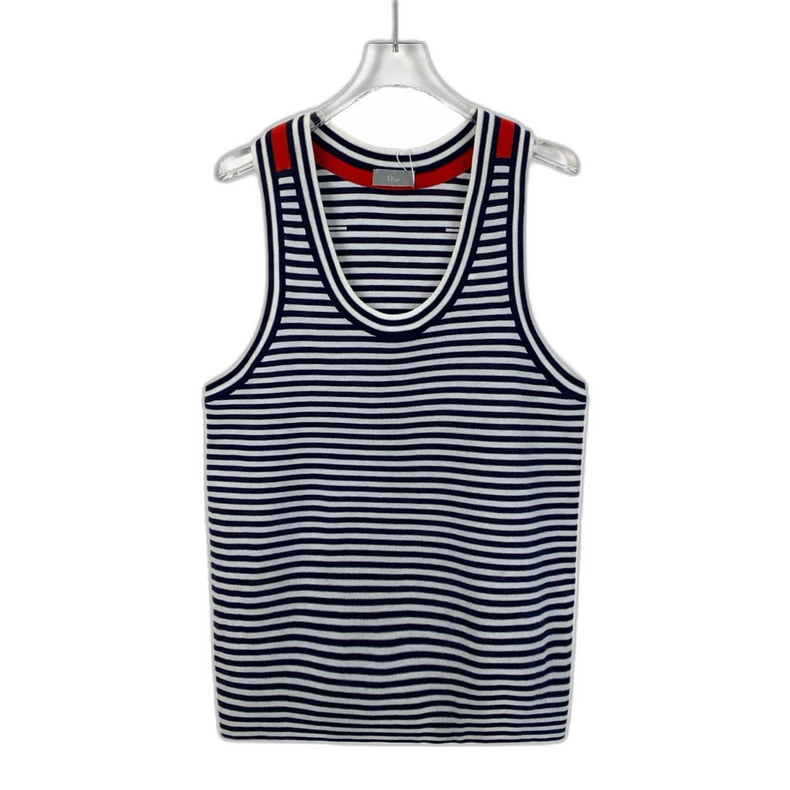 Striped Cotton Tank Top from Dior