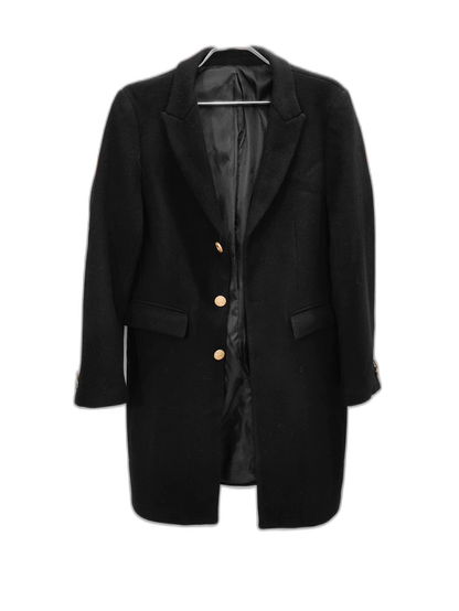 Vintage Dior Black Wool Coat