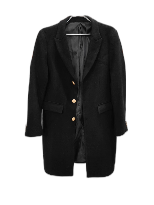 Vintage Dior Black Wool Coat