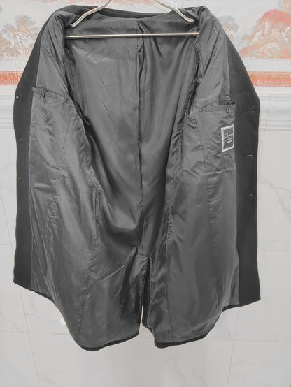 Vintage Dior Black Wool Coat