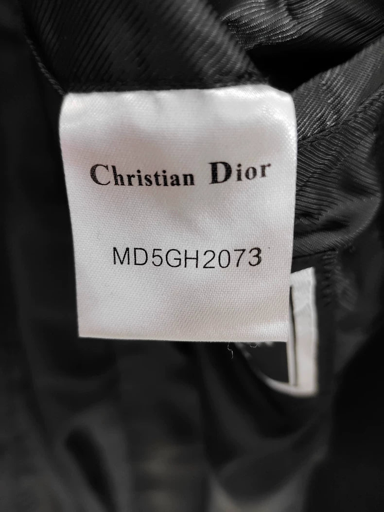 Vintage Dior Black Wool Coat