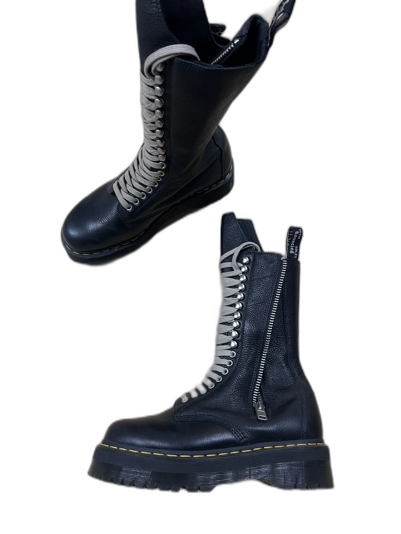 Rick Owens x Dr. Martens High Boots