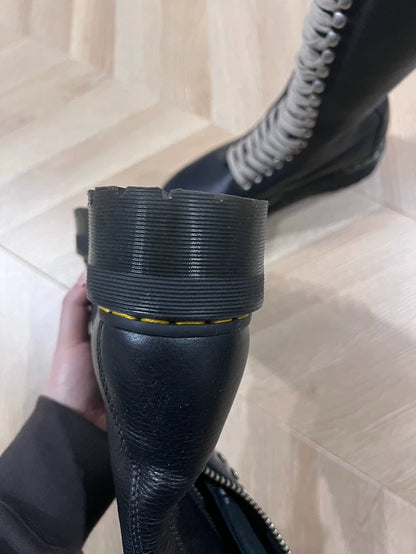 Rick Owens x Dr. Martens High Boots