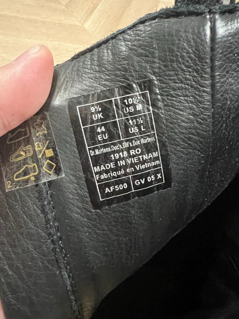 Rick Owens x Dr. Martens High Boots