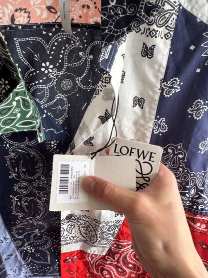 Loewe Asymmetrical Patchwork Shirt