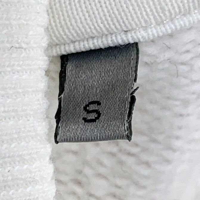 Dior White Logo Embroidered Sweatshirt