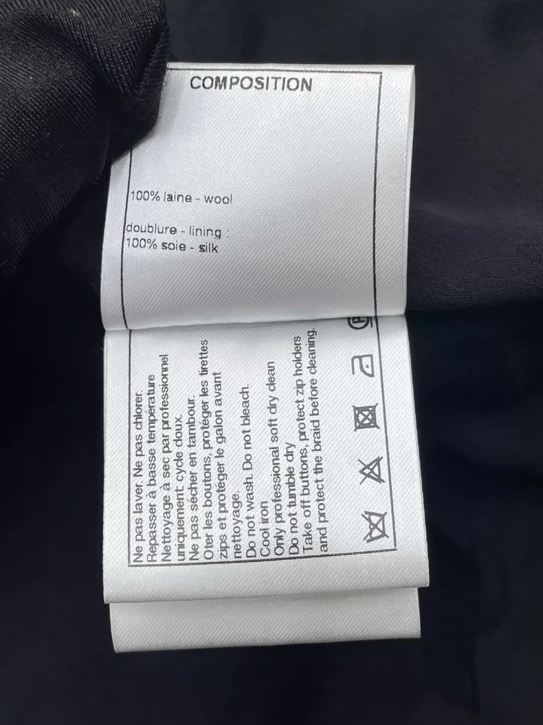 Chanel Black Long Coat