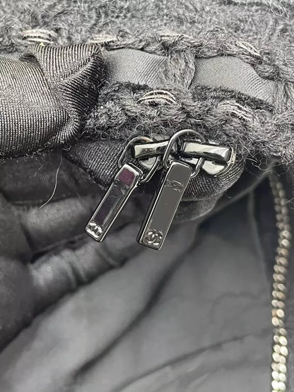 Chanel Black Long Coat