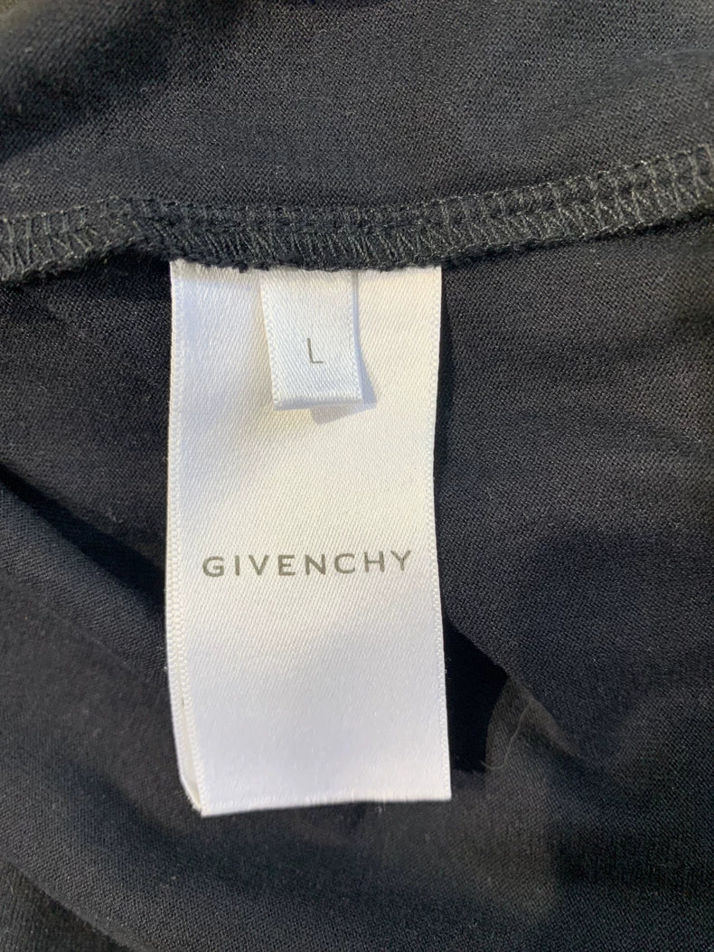 Givenchy Letter Embroidered Short Sleeve Tee-yf