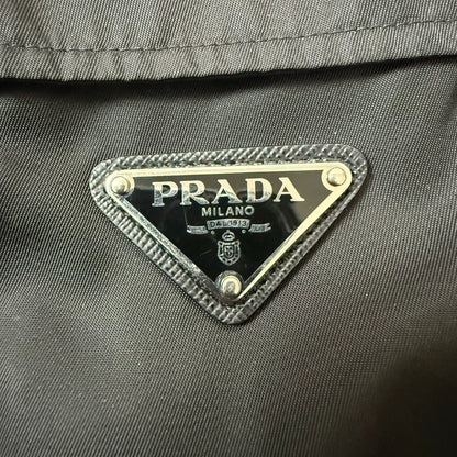Prada Triangle Logo Nylon Utility Jacket