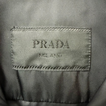 Prada Triangle Logo Nylon Utility Jacket