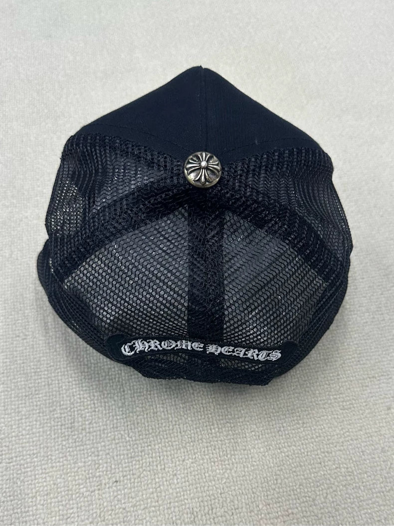 Chrome Hearts Baseball Cap with Asian Design